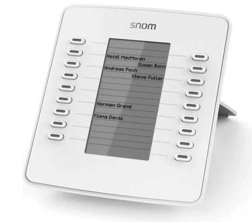 Snom D7 weiß Tastenerweiterung